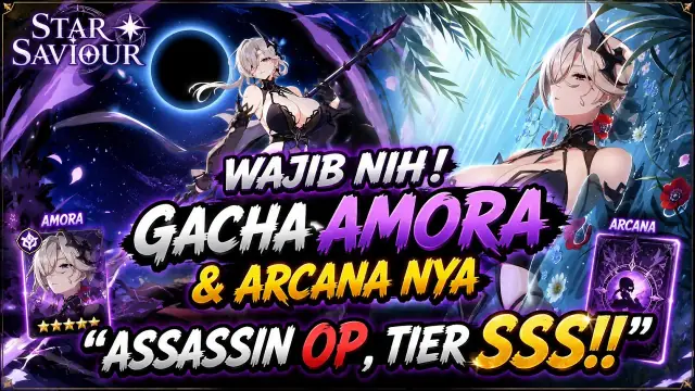 StarSavior Amora Journey Arcana Events, Skill Kit, and Builds